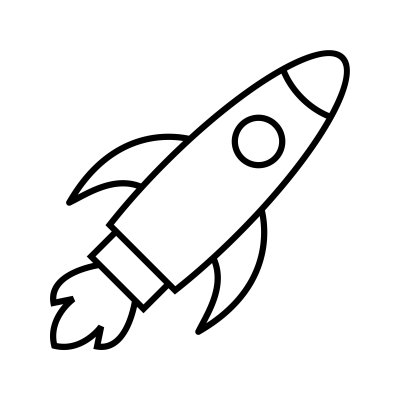 Ракета контур для детей