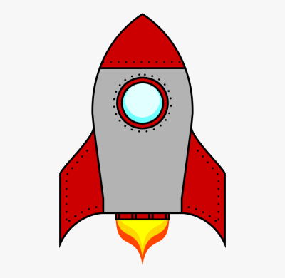 Ракета для вырезания цветная