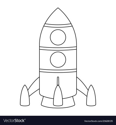 Ракета рисунок