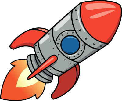 Космический корабль мультяшный