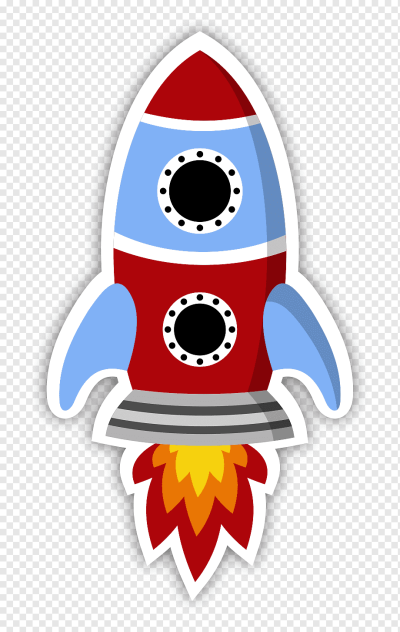 Цветная ракета для детей