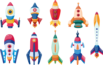Космическая ракета для детей