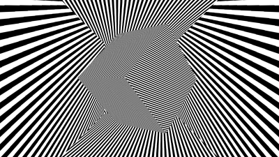 Оптические иллюзии полосы