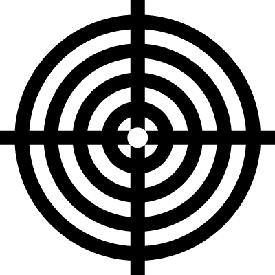 Мишень черная