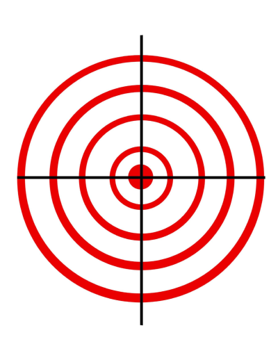 Мишень рисунок