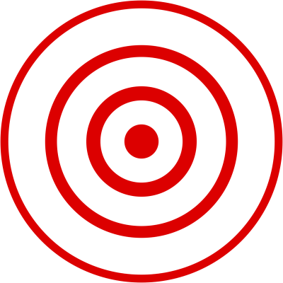 Цель на прозрачном фоне