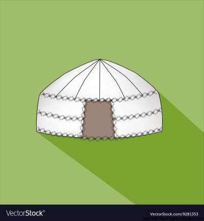 Юрта рисунок для детей