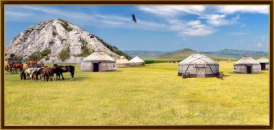 Башкирская природа Юрты