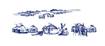 Бурятская юрта вектор