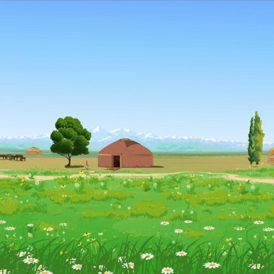 Поле иллюстрация