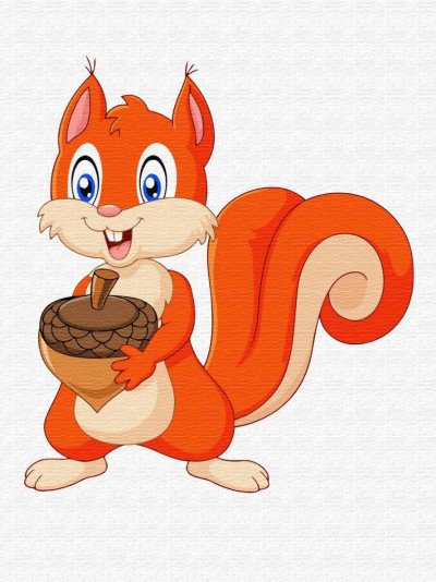 Белка рисунок