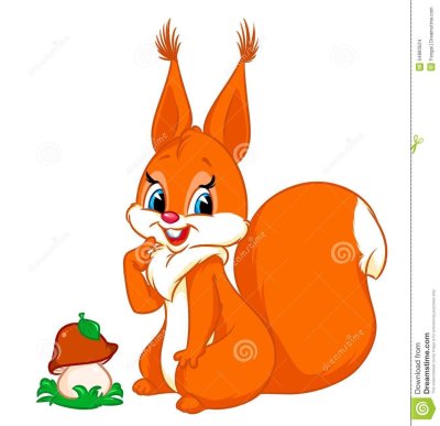 Белочка для детей