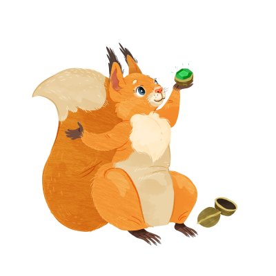 Пушкин Белочка орешки