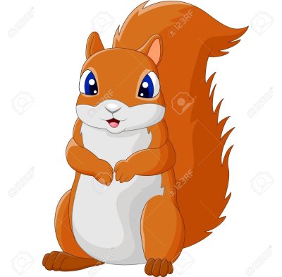 Мультяшные белки