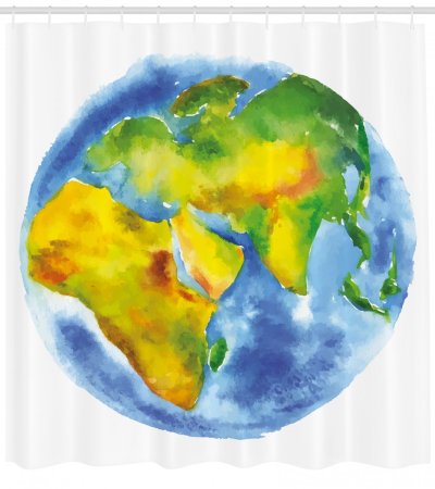 Земной шар рисунок