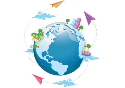 Земной шар путешествия