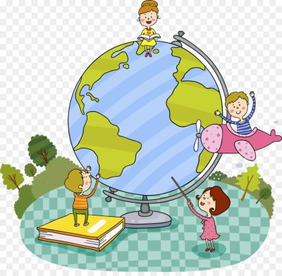 Глобус мультяшный