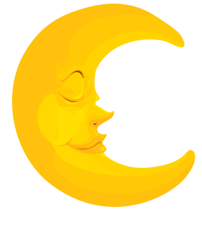 Луна картинка для детей