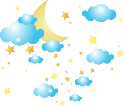 Небо на прозрачном фоне