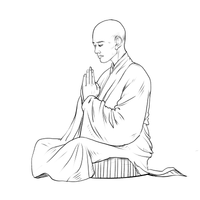 Буддийский монах