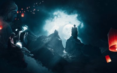 Монах обои на рабочий стол