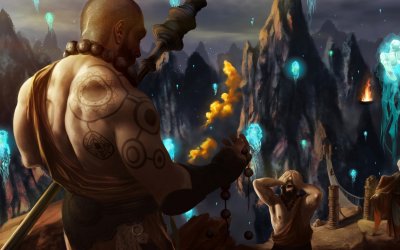 Diablo 3 монах арт