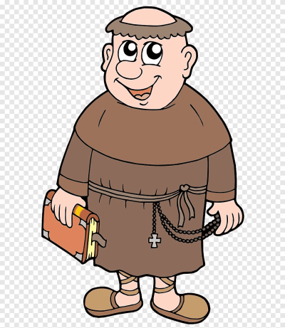 Монах рисунок для детей