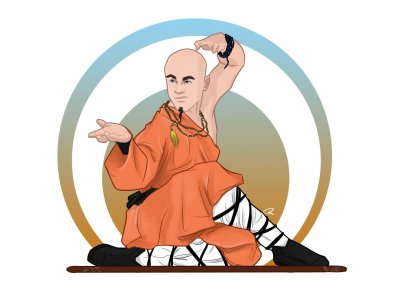 Буддийский монах