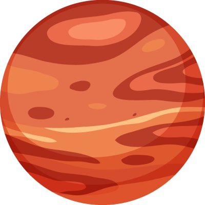 Марс рисунок планеты акварелью