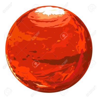 Маска Марса планеты