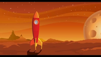 Ракета и планеты