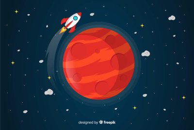 Марс иллюстрация