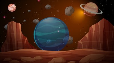 Vector Cosmos realistic