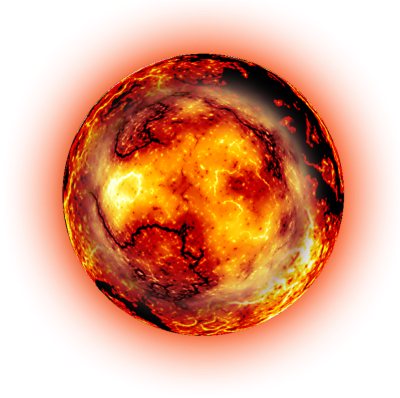 Планета без фона