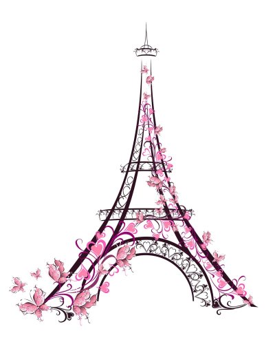 Векторная Эйфелева башня