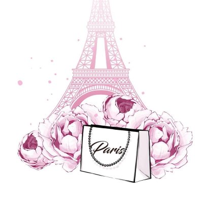 Рамка в парижском стиле