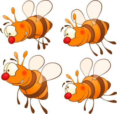 Пчела рисунок