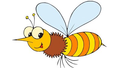 Оса картинка для детей