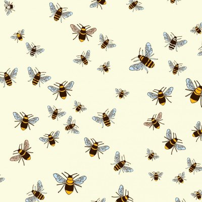 Фон пчелы