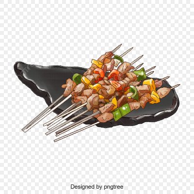 Шашлык иллюстрация