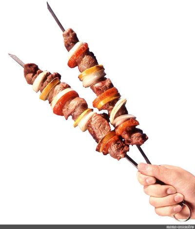 6 Шампуров BBQ skewers