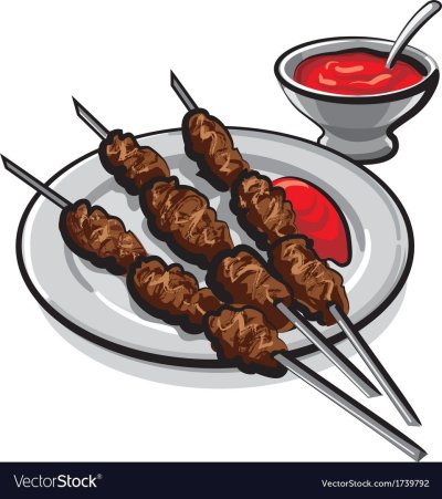 Стикер шашлык