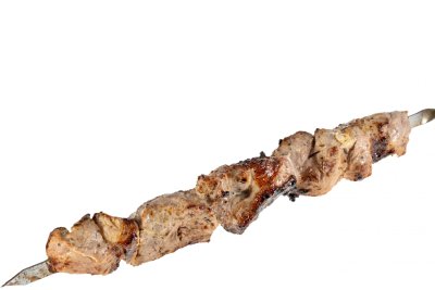 Шашлык на прозрачном фоне