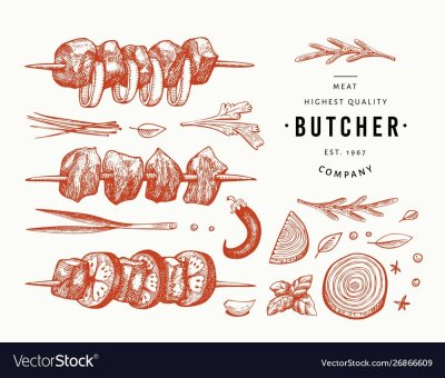 Шашлык Графика