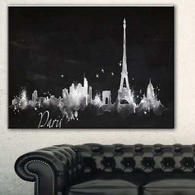 Чёрно-белые картины для интерьера