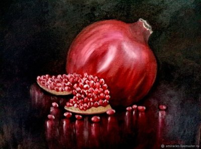 Натюрморт на темном фоне