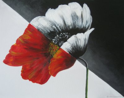 Маки живопись