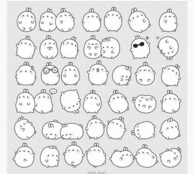 Маленькие картинки для распечатки