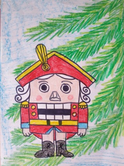Рисунок к балету Щелкунчик