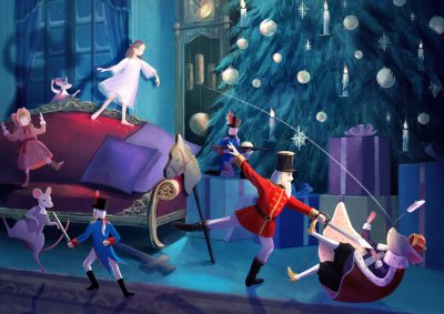 Щелкунчик балерина Мари